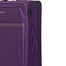 Βαλίτσα Diplomat ZC998-78 με 4 Ρόδες Μεγάλη Μωβ 78x46x30/34 εκ. |  στο MrBag.gr