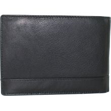 Ανδρικό Πορτοφόλι Δερμάτινο Diplomat MN111 Μαύρο |  στο MrBag.gr