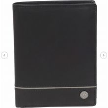 Ανδρικό Πορτοφόλι Δερμάτινο Diplomat MN436 Μαύρο |  στο MrBag.gr