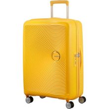 Βαλίτσα Σκληρή American Tourister Soundbox Spinner Expandable 88473 με 4 Ρόδες 67 cm Μεσαία Κίτρινο |  στο MrBag.gr
