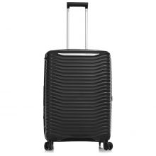Βαλίτσα Σκληρή Samsonite Upscape Spinner 68 εκ. με 4 Ρόδες Μεσαία Μαύρο | Ανά Προμηθευτή στο MrBag.gr