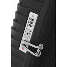 Βαλίτσα Σκληρή Samsonite Upscape Spinner 68 εκ. με 4 Ρόδες Μεσαία Μαύρο | Ανά Προμηθευτή στο MrBag.gr