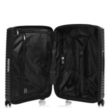 Βαλίτσα Σκληρή Samsonite Upscape Spinner 68 εκ. με 4 Ρόδες Μεσαία Μαύρο | Ανά Προμηθευτή στο MrBag.gr