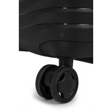 Βαλίτσα Σκληρή Upscape 143110 με 4 Ρόδες 75cm Μεγάλη Μαύρο | Ανά Προμηθευτή στο MrBag.gr