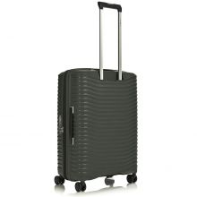 Βαλίτσα Σκληρή Upscape 143109 με 4 Ρόδες 68cm Μεσαία Πράσινο/Χακί | Ανά Προμηθευτή στο MrBag.gr