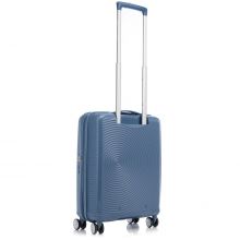 Βαλίτσα Σκληρή American Tourister Soundbox Spinner Expandable 88472-E612 με 4 Ρόδες 55 cm Χειραποσκευή Μπλε |  στο MrBag.gr