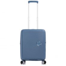 Βαλίτσα Σκληρή American Tourister Soundbox Spinner Expandable 88472-E612 με 4 Ρόδες 55 cm Χειραποσκευή Μπλε |  στο MrBag.gr