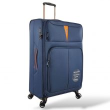 Βαλίτσα Diplomat ZC6101-L με 4 Ρόδες Μεγάλη Μπλε 79x46x32/36 εκ. |  στο MrBag.gr