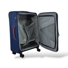 Βαλίτσα Diplomat ZC6101-M με 4 Ρόδες Μεσαία Μπλε 68x43x30/34 εκ. |  στο MrBag.gr