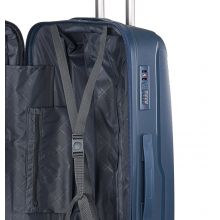 Βαλίτσα Σκληρή Xplorer Επεκτεινόμενη Μεσαία 66cm Μπλε |  στο MrBag.gr