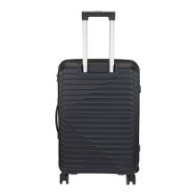 Βαλίτσα Σκληρή Xplorer Επεκτεινόμενη Μεσαία 66cm Μαύρο |  στο MrBag.gr