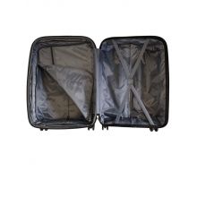 Βαλίτσα Σκληρή Travel Επεκτεινόμενη 55cm Χειραποσκευή Μαύρο |  στο MrBag.gr