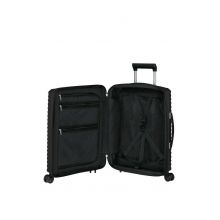 Βαλίτσα Σκληρή Upscape 159400 με 4 Ρόδες 55cm Χειραποσκευή Μαύρο | Ανά Προμηθευτή στο MrBag.gr
