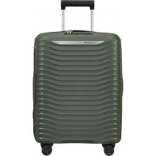 Βαλίτσα Σκληρή Upscape 159400 με 4 Ρόδες 55cm Χειραποσκευή Χακί 55x40x20/23 εκ. | Ανά Προμηθευτή στο MrBag.gr