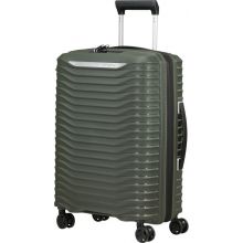 Βαλίτσα Σκληρή Upscape 159400 με 4 Ρόδες 55cm Χειραποσκευή Χακί 55x40x20/23 εκ. | Ανά Προμηθευτή στο MrBag.gr