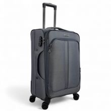 Βαλίτσα Diplomat ZC208-M με 4 Ρόδες Μεσαία Γκρι 68x41x27/31 εκ. |  στο MrBag.gr