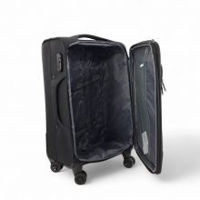 Βαλίτσα Diplomat ZC208-M με 4 Ρόδες Μεσαία Μαύρη 68x41x27/31 εκ. |  στο MrBag.gr