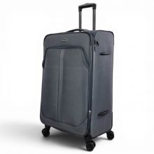 Βαλίτσα Diplomat ZC208-L με 4 Ρόδες Μεγάλη Γκρι 78x46x34/38 εκ. |  στο MrBag.gr