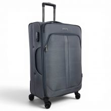 Βαλίτσα Diplomat ZC208-L με 4 Ρόδες Μεγάλη Γκρι 78x46x34/38 εκ. |  στο MrBag.gr