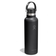 Hydro Flask Standard Flex Cap Μπουκάλι Θερμός Ανοξείδωτο BPA Free 621ml Μαύρο |  στο MrBag.gr