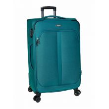 Βαλίτσα Diplomat ZC208-M με 4 Ρόδες Μεσαία Πετρολ 68x41x27/31 εκ. |  στο MrBag.gr