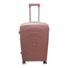 Βαλίτσα Σκληρή Travel Επεκτεινόμενη Μεγάλη 75cm Ροζ-Χρυσό |  στο MrBag.gr