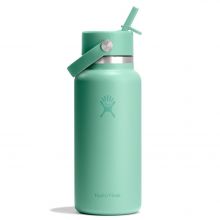 Hydro Flask Wide Flex Μπουκάλι Θερμός Ανοξείδωτο 946ml με Καλαμάκι και Λαβή Mermaid Green |  στο MrBag.gr