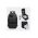 Ozuko Σακίδιο 9309 Πλάτης Antitheft με Θύρα USB Μαύρο | Σακίδια Πλάτης στο MrBag.gr