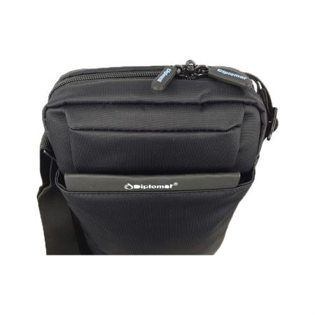 Τσαντάκι Ώμου Diplomat PC523 Μαύρο | Ανδρικές στο MrBag.gr
