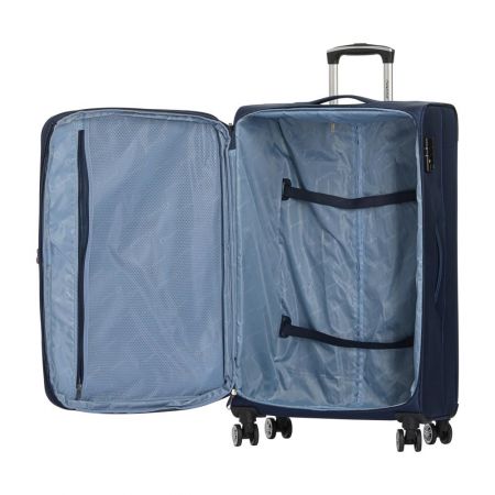 Βαλίτσα Diplomat ZC998-78 με 4 Ρόδες Μεγάλη Μπλε 78x46x30/34 εκ. |  στο MrBag.gr