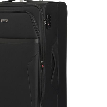 Βαλίτσα Diplomat ZC998-68 με 4 Ρόδες Μεσαία Μαύρο 68x42x26/30 εκ. |  στο MrBag.gr
