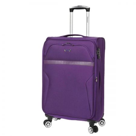 Βαλίτσα Diplomat ZC998-68 με 4 Ρόδες Μεσαία Μωβ |  στο MrBag.gr