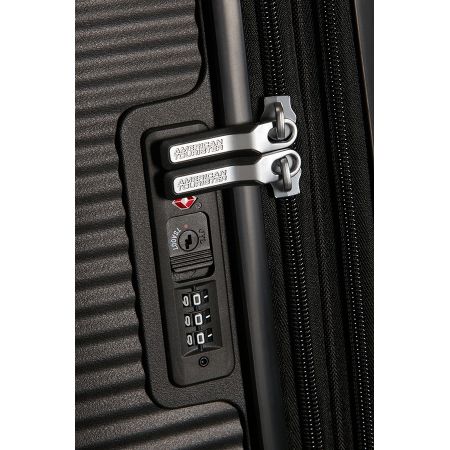 Βαλίτσα Σκληρή American Tourister Soundbox Spinner Expandable 88472 με 4 Ρόδες 55 cm Χειραποσκευή Μαύρο 55x40x20/23 εκ. |  στο MrBag.gr