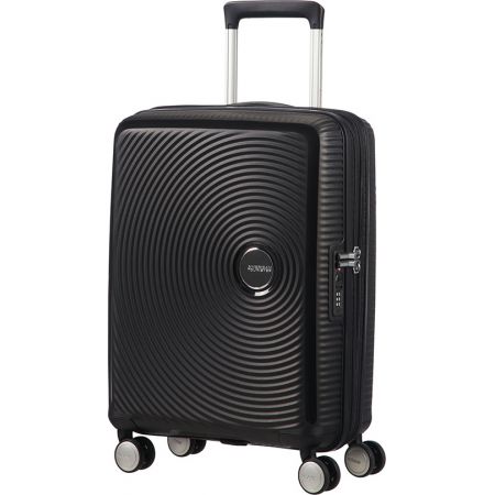 Βαλίτσα Σκληρή American Tourister Soundbox Spinner Expandable 88472 με 4 Ρόδες 55 cm Χειραποσκευή Μαύρο 55x40x20/23 εκ. |  στο MrBag.gr