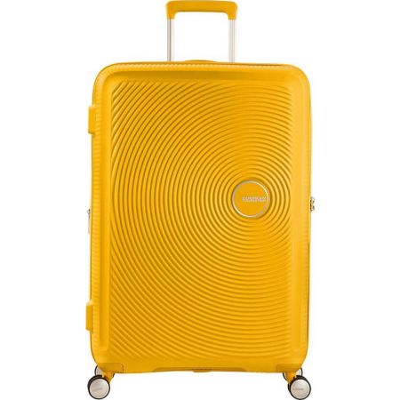 Βαλίτσα Σκληρή American Tourister Soundbox Spinner Expandable 88472 με 4 Ρόδες 55 cm Χειραποσκευή Κίτρινο  55x40x20/23 εκ. |  στο MrBag.gr