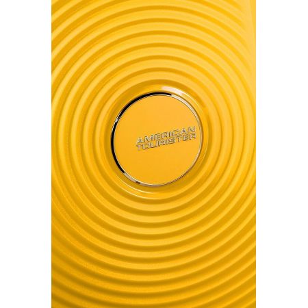 Βαλίτσα Σκληρή American Tourister Soundbox Spinner Expandable 88472 με 4 Ρόδες 55 cm Χειραποσκευή Κίτρινο  55x40x20/23 εκ. |  στο MrBag.gr
