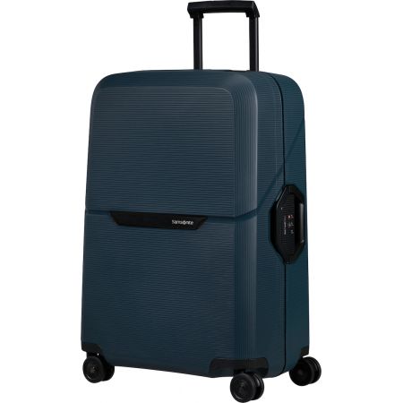 Βαλίτσα Σκληρή SAMSONITE Magnum Eco-Spinner με 4 Ρόδες Μεσαία Μπλε |  στο MrBag.gr