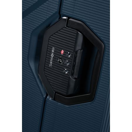 Βαλίτσα Σκληρή SAMSONITE Magnum Eco-Spinner με 4 Ρόδες Μεσαία Μπλε |  στο MrBag.gr