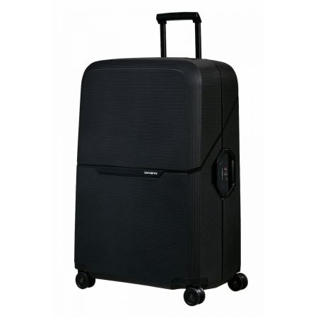 Βαλίτσα Σκληρή SAMSONITE Magnum Eco-Spinner με 4 Ρόδες Γίγας 81cm Μαύρο |  στο MrBag.gr