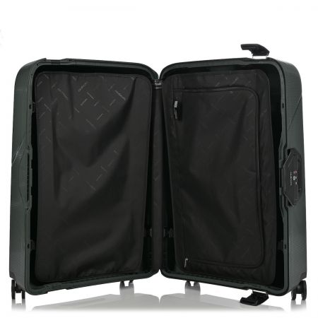 Βαλίτσα Σκληρή SAMSONITE Magnum Eco-Spinner με 4 Ρόδες Μεγάλη Πράσινο 75x52x31 εκ. |  στο MrBag.gr