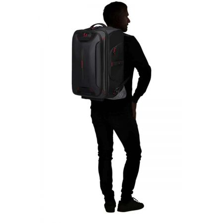 Σακ-βουαγιάζ Πλάτης  Samsonite Ecodiver 140882 με 2 Ρόδες Χειραποσκευή 55cm Μαύρο 55x40x25 εκ. |  στο MrBag.gr