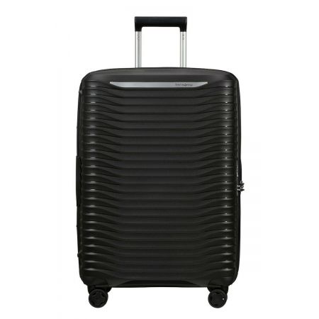 Βαλίτσα Σκληρή Samsonite Upscape Spinner 68 εκ. με 4 Ρόδες Μεσαία Μαύρο 68x47x28 εκ. | Ανά Προμηθευτή στο MrBag.gr