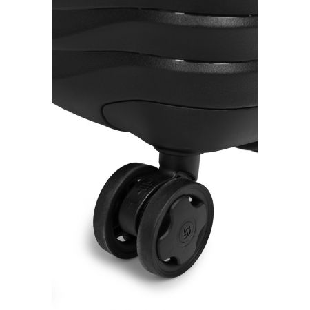 Βαλίτσα Σκληρή Samsonite Upscape Spinner 68 εκ. με 4 Ρόδες Μεσαία Μαύρο 68x47x28 εκ. | Ανά Προμηθευτή στο MrBag.gr