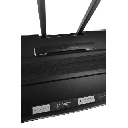Βαλίτσα Σκληρή Upscape 143110 με 4 Ρόδες 75cm Μεγάλη Μαύρο | Ανά Προμηθευτή στο MrBag.gr