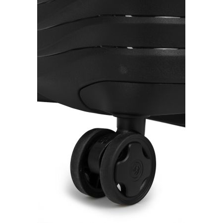 Βαλίτσα Σκληρή Upscape 143110 με 4 Ρόδες 75cm Μεγάλη Μαύρο | Ανά Προμηθευτή στο MrBag.gr