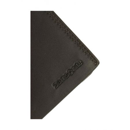 Ανδρικό Πορτοφόλι Δερμάτινο Samsonite Attack 2 SLG RFID Καφέ |  στο MrBag.gr