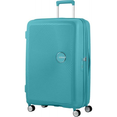 Βαλίτσα Σκληρή American Tourister Soundbox Spinner Expandable 88474 με 4 Ρόδες 77 cm Μεγάλη Turquoise Tonic 77x51.5x29.5/31.5 εκ. |  στο MrBag.gr