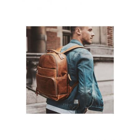 Δερμάτινο Σακίδιο Πλάτης The Chesterfield Brand Austin Ταμπά |  στο MrBag.gr