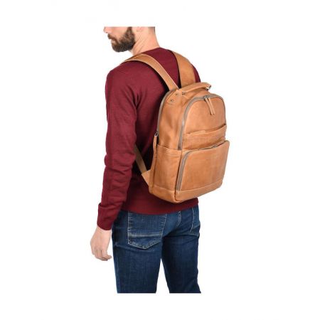 Δερμάτινο Σακίδιο Πλάτης The Chesterfield Brand Austin Ταμπά |  στο MrBag.gr
