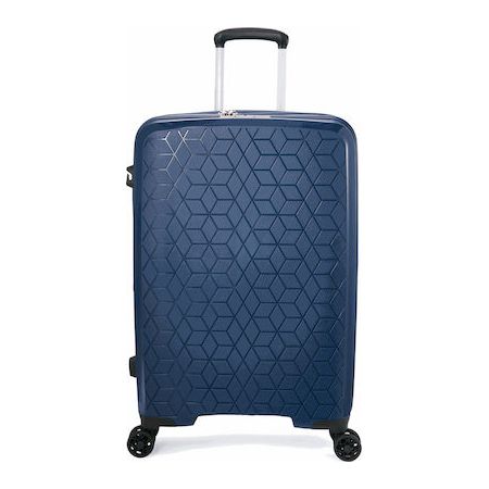 Βαλίτσα Σκληρή Verage Diamond GM18106W επεκτεινόμενη με 4 Ρόδες 69 cm μεσαία Μπλε 69x45x24/28 εκ. |  στο MrBag.gr
